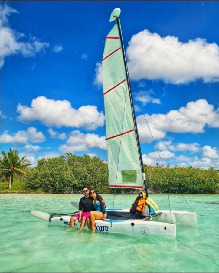 Casa Arte Bacalar Appartamento Esterno foto